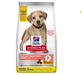 image of Hill's Science Plan Perfect Digestion Large Breed Puppy Food With Chicken And Brown Rice